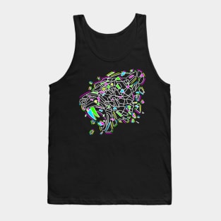 Neon teeth Tank Top